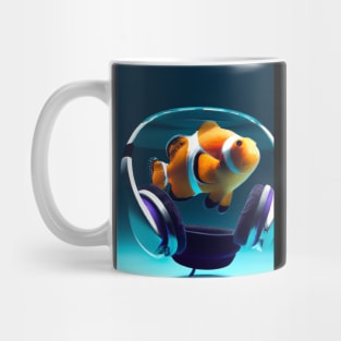 Clownfisch Headphones Mug